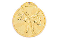 金属によって個人化されるメダルはテコンドーの競争のための65*65mmを与えます